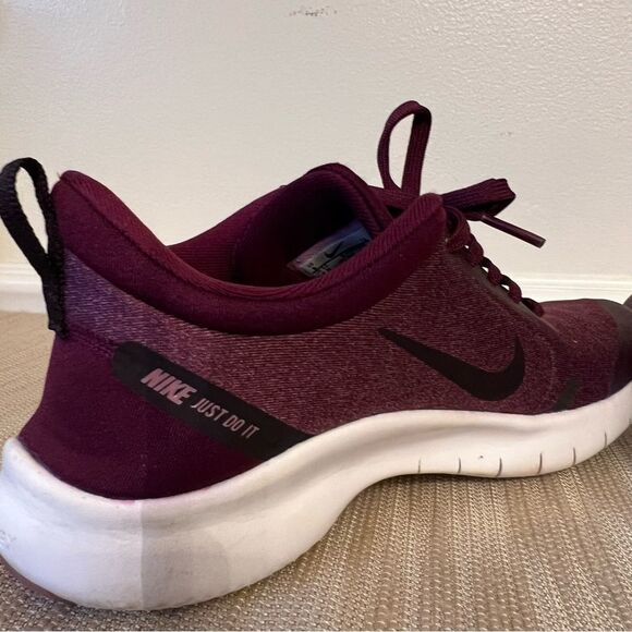 Nike Flex Experience 8 Running Shoes Burgundy Ash AJ5908-600 - Picture 6 of 12